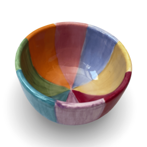 Rainbow dip bowl (small)